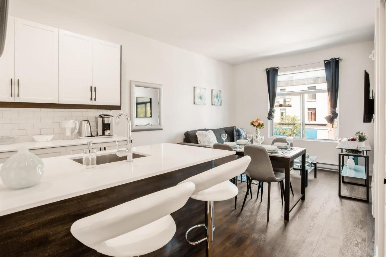 M11 Luxury 1Br Sofa Bed In The Heart Of Plateaumile-End Lejlighed Montréal Eksteriør billede